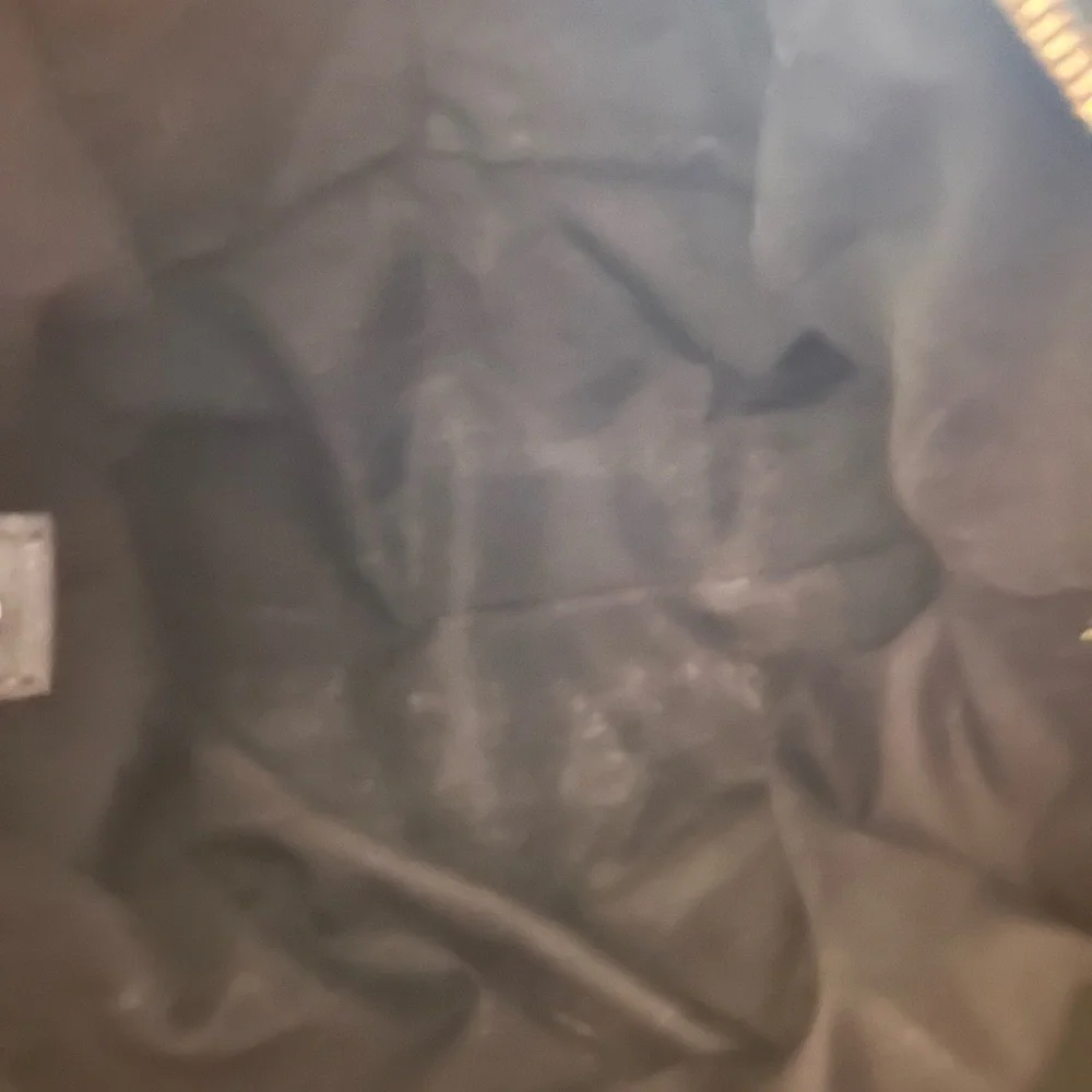 Coach 57107 Black Leather Turnlock Silver Chain Strap Tote Bag - Picture 11 of 13